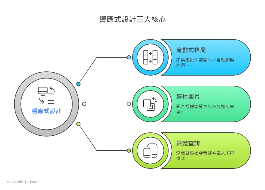 響應式三大核心圖 響應式三大核心圖